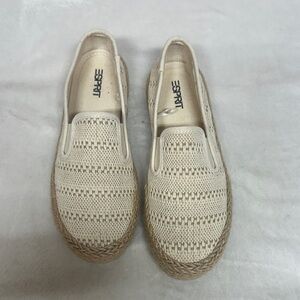 Esprit Nadine Cream Espadrille Slip-Ons